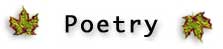 Poetry