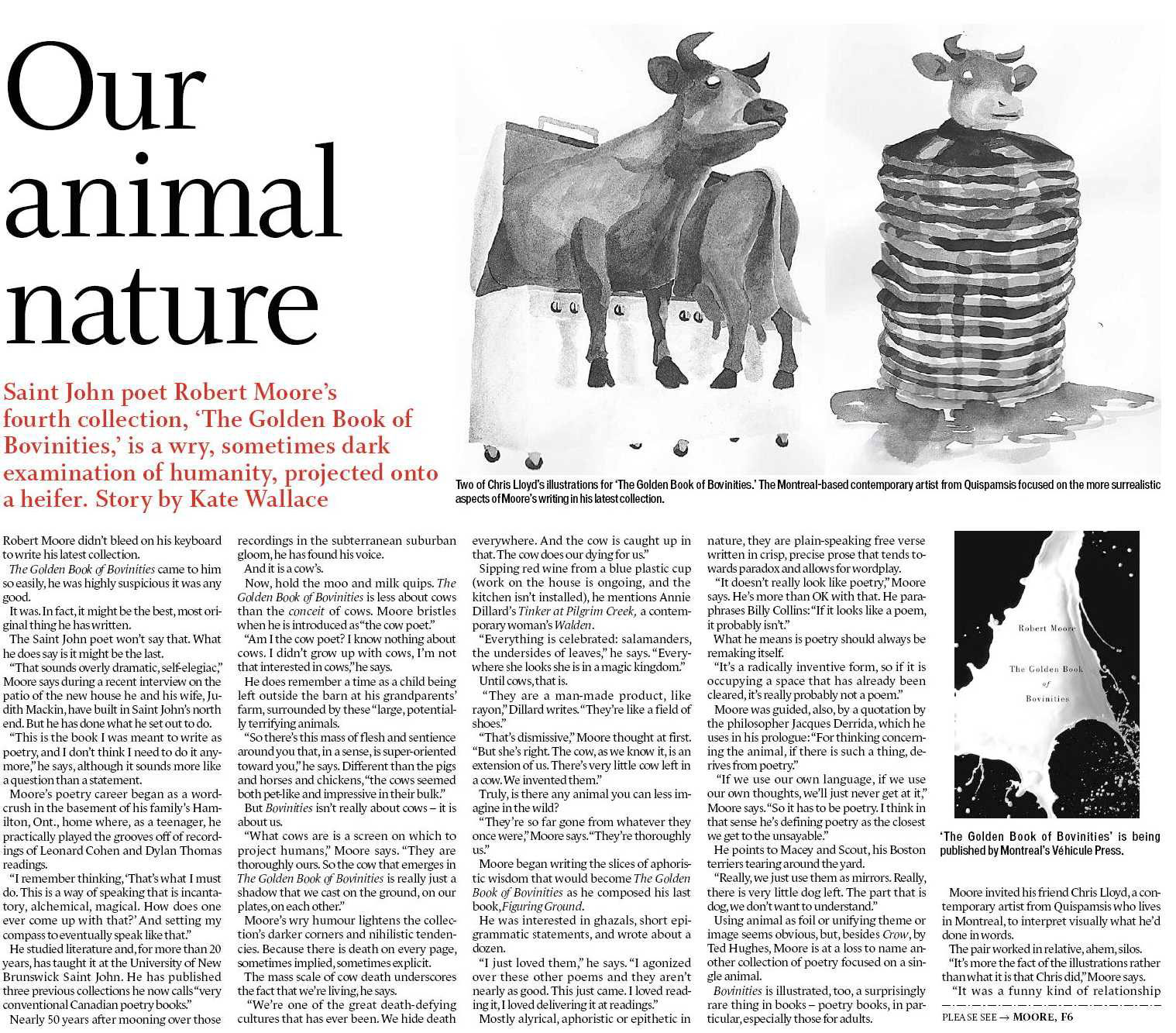Cow A La Carte, Chris Lloyd